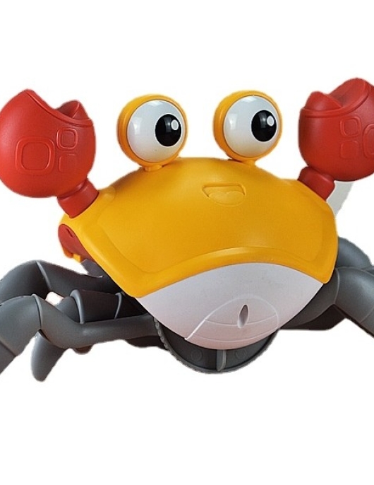 Rechargeable Glowing Crawling Crab Music Toy