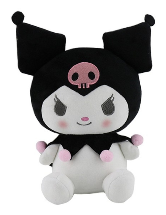 Beautifyy 25 cm 5 Style Kuromi Plush Toy - Black