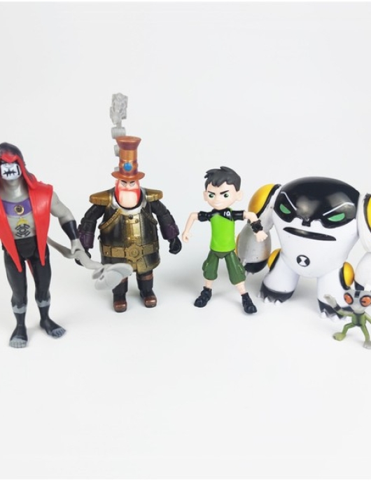 Sinley 9 Pieces Ben10 Characters Toy Set