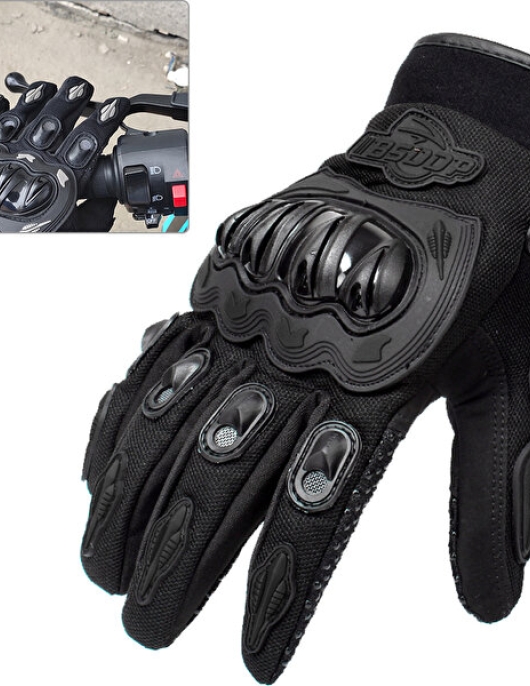 Auvc Men's Motorcycle Gloves Full Finger Motorcycle Racing Motor Bike Xl