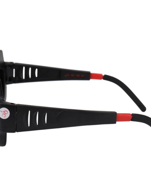 Beauty Life Solar Powered Automatic Darkening Welding Safety Glasses - Black