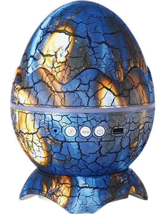 Sunshinee Dinosaur Egg Shaped Galaxy Night Light - Blue