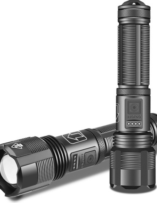 Xanes XHP50 1800LM Long Range Flashlight - Black