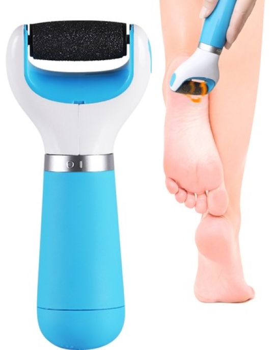 KKmoon Electric Foot Grinder Cordless Portable with Roller Head