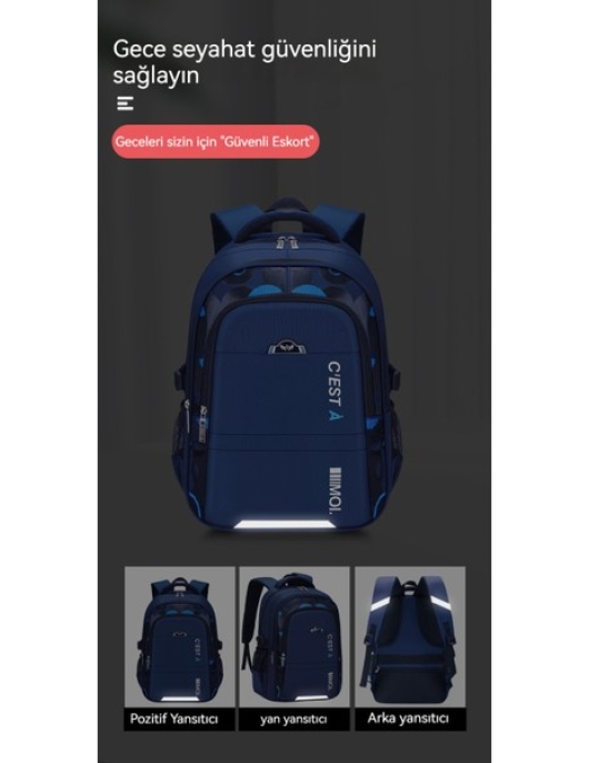 Love Home Boys School Primary School Students 3-6. Grades Sturdy Large Boys Secondary School Students Large Capacity Backpack Small Bag