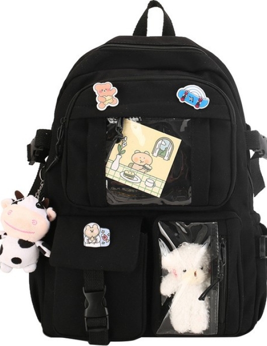 Xcspace High School Girl's New Korean Style School Bag