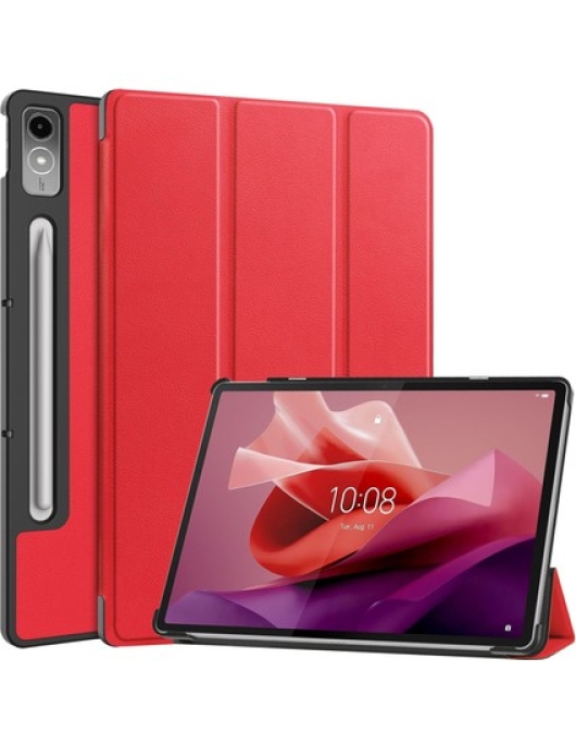 Shin-Wo Lenovo Tab P12 12.7'' Folio Kılıf Çok Açılı Standlı Ince Hafif Koruyucu Kapak