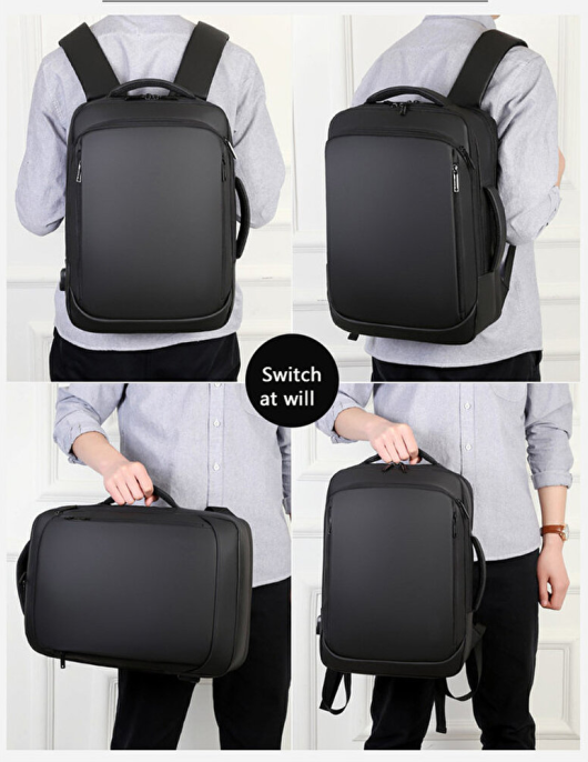 5.6 INÇ USB Charger Port Water Resistant Laptop Backpack