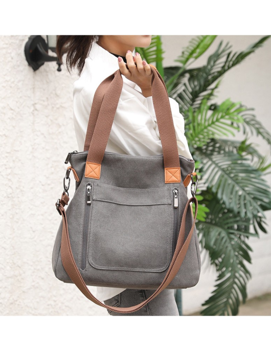 Women's Bag, Canvas Bag, Casual Women's Shoulder Bag, Women's Bag