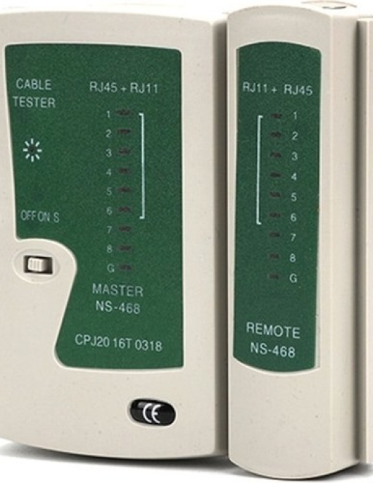 3C Store Network Cable Test Device Tool Set - White