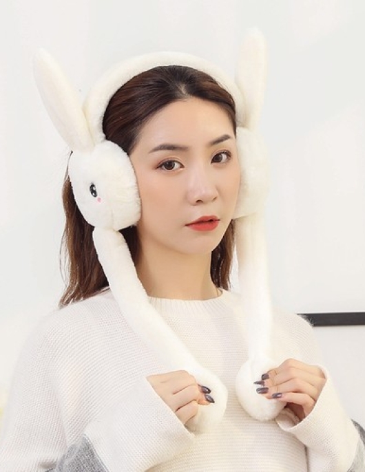 Suosheng winter cute rabbit ears