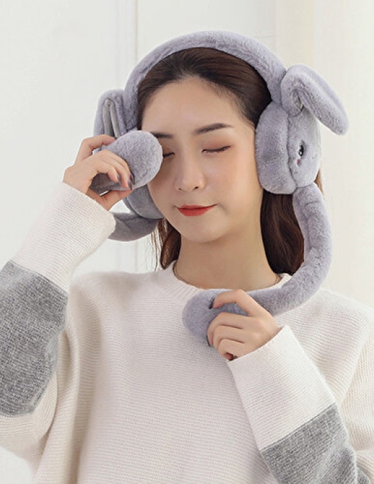 Suosheng winter cute rabbit ears