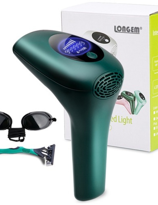 Longem IPL All Body Hair Removal Machine - Dark Green