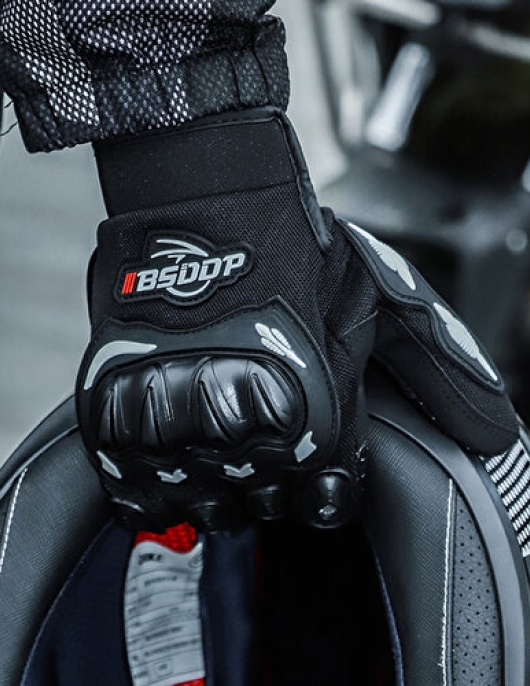 BSDDP PROTECTIVE KAYMAZ motorcycle glove - Black