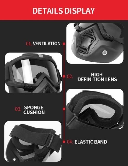 Kkmoon Full face helmet - black