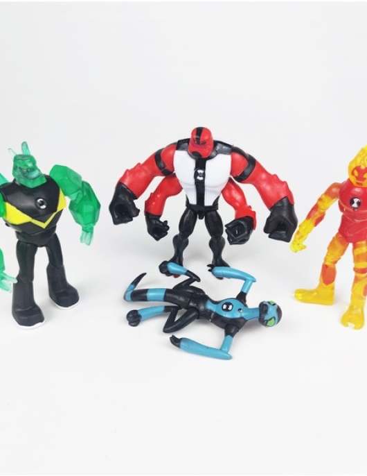 Sinley 9 Pieces Ben10 Characters Toy Set