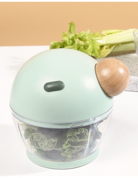 Sakuraa Round Nose Multi-Functional Hand Pull Garlic Meat Grinder Üfer Green