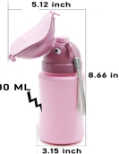 Liveasy Elephant Portable Travel Urinal Pee Potty Cup Emergency Toilet Pee Container Leak Proof