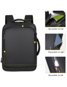 5.6 INÇ USB Charger Port Water Resistant Laptop Backpack