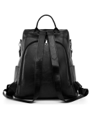 Women's leather backpack