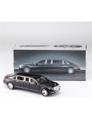 1:24 Mercedes-Benz Maybach S600 Genişletilmiş Alaşım Araba Oyuncak Modeli HBPY240700213